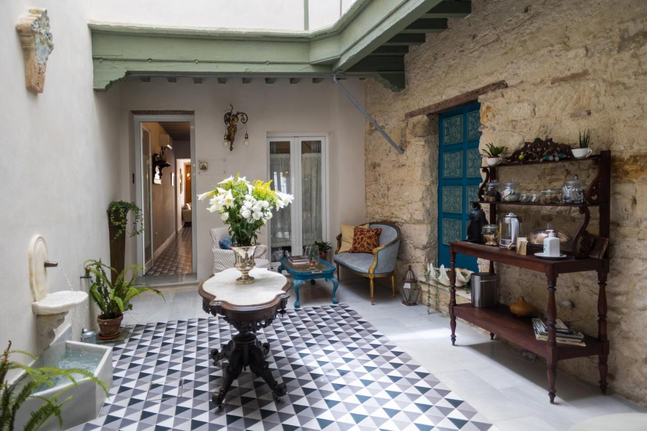 אל פוארטו דה סנטה מריה Casa Portus Gaditanus S XVIII Patio Andaluz חדר תמונה