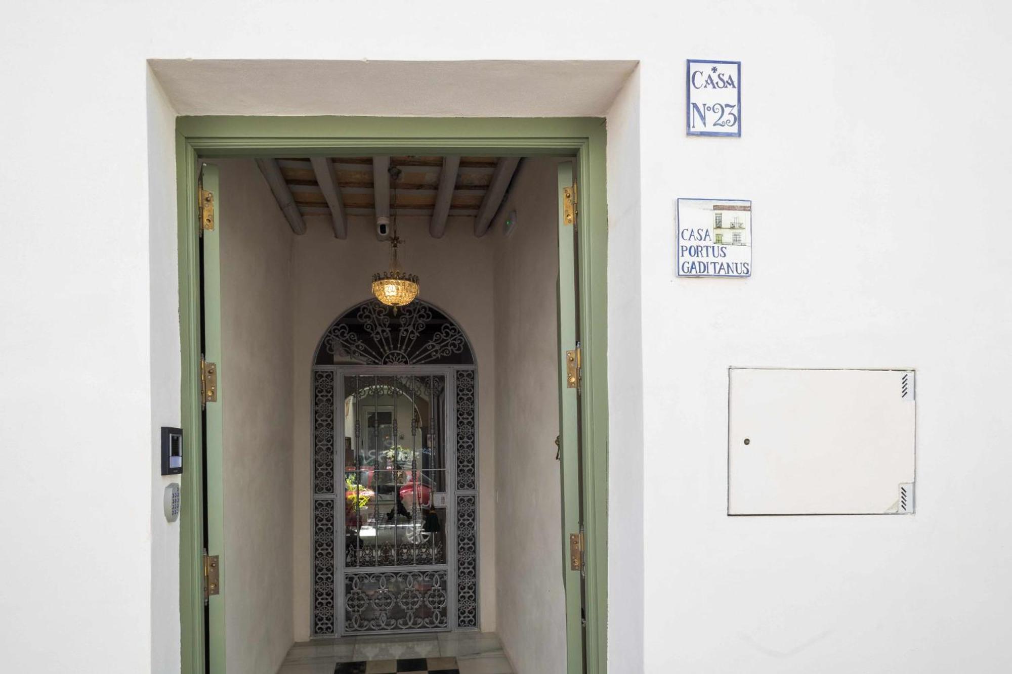 אל פוארטו דה סנטה מריה Casa Portus Gaditanus S XVIII Patio Andaluz חדר תמונה