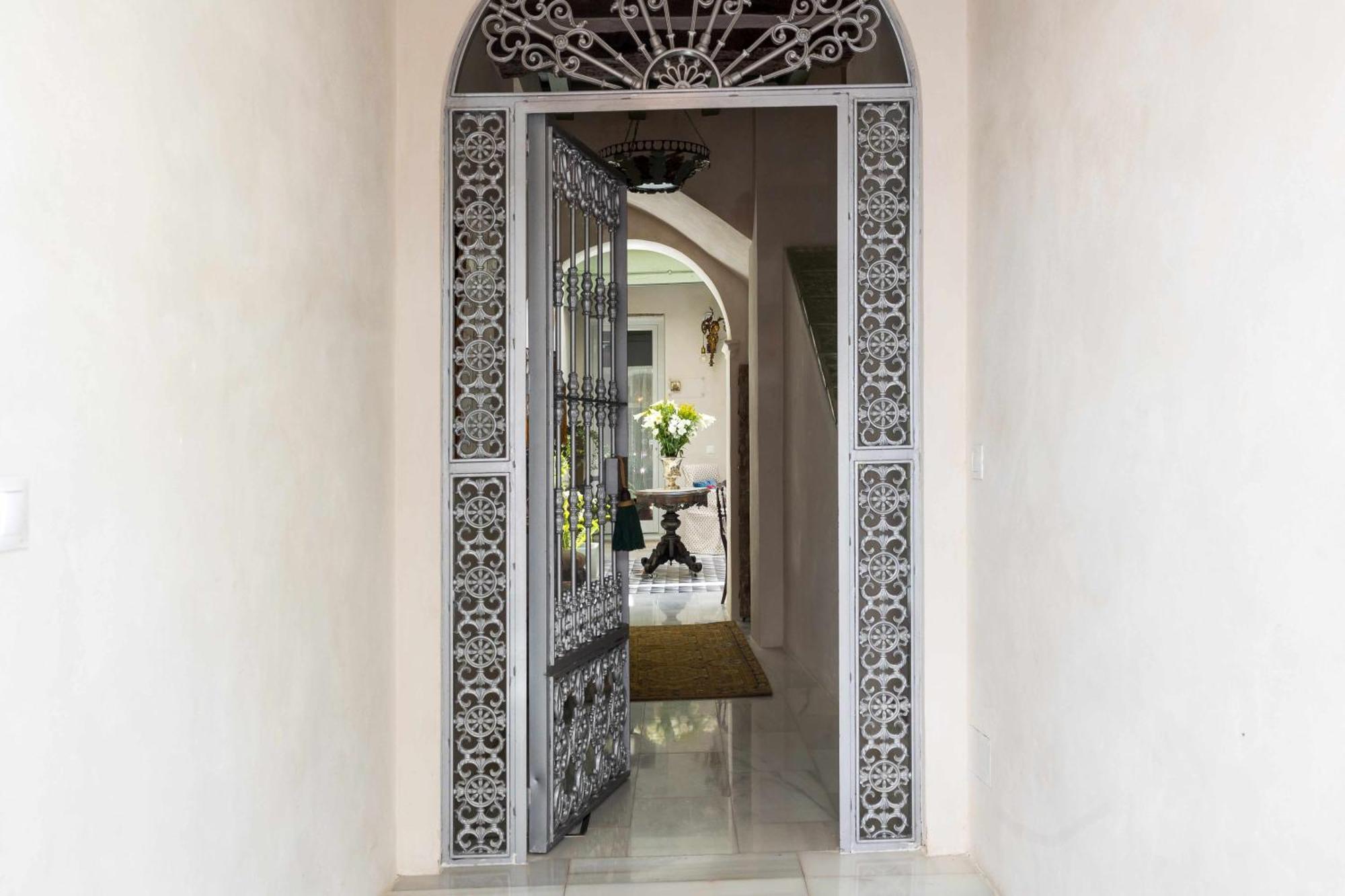 אל פוארטו דה סנטה מריה Casa Portus Gaditanus S XVIII Patio Andaluz חדר תמונה