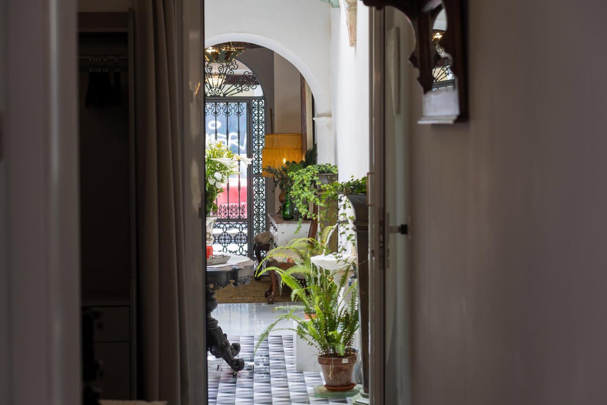 אל פוארטו דה סנטה מריה Casa Portus Gaditanus S XVIII Patio Andaluz חדר תמונה